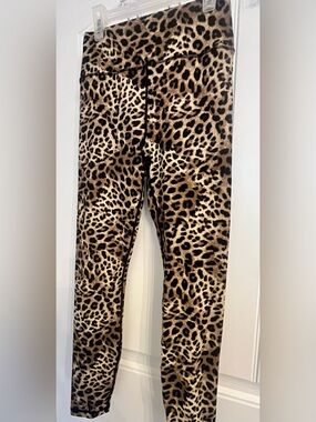 Spiritual Gangster Leopard Print Leggings- Medium